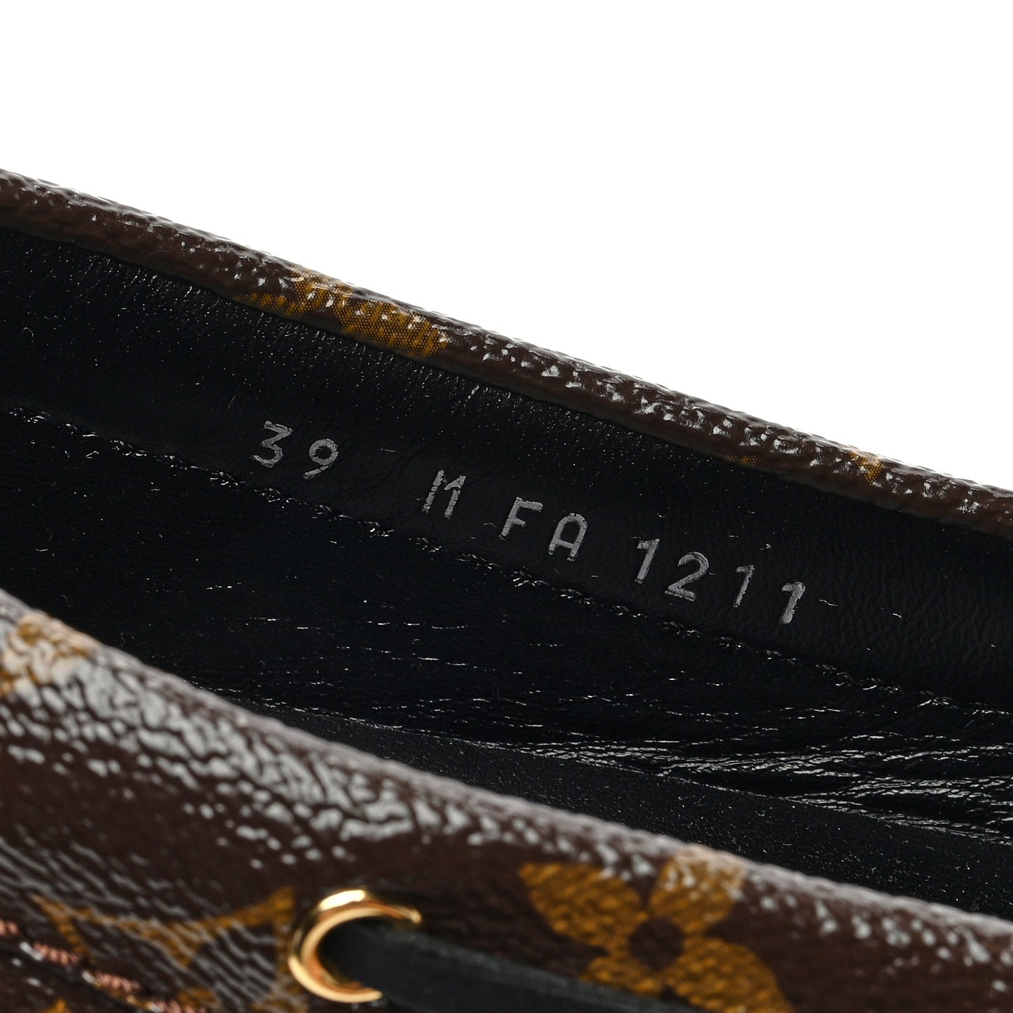 Patent Monogram Gloria Loafers 39