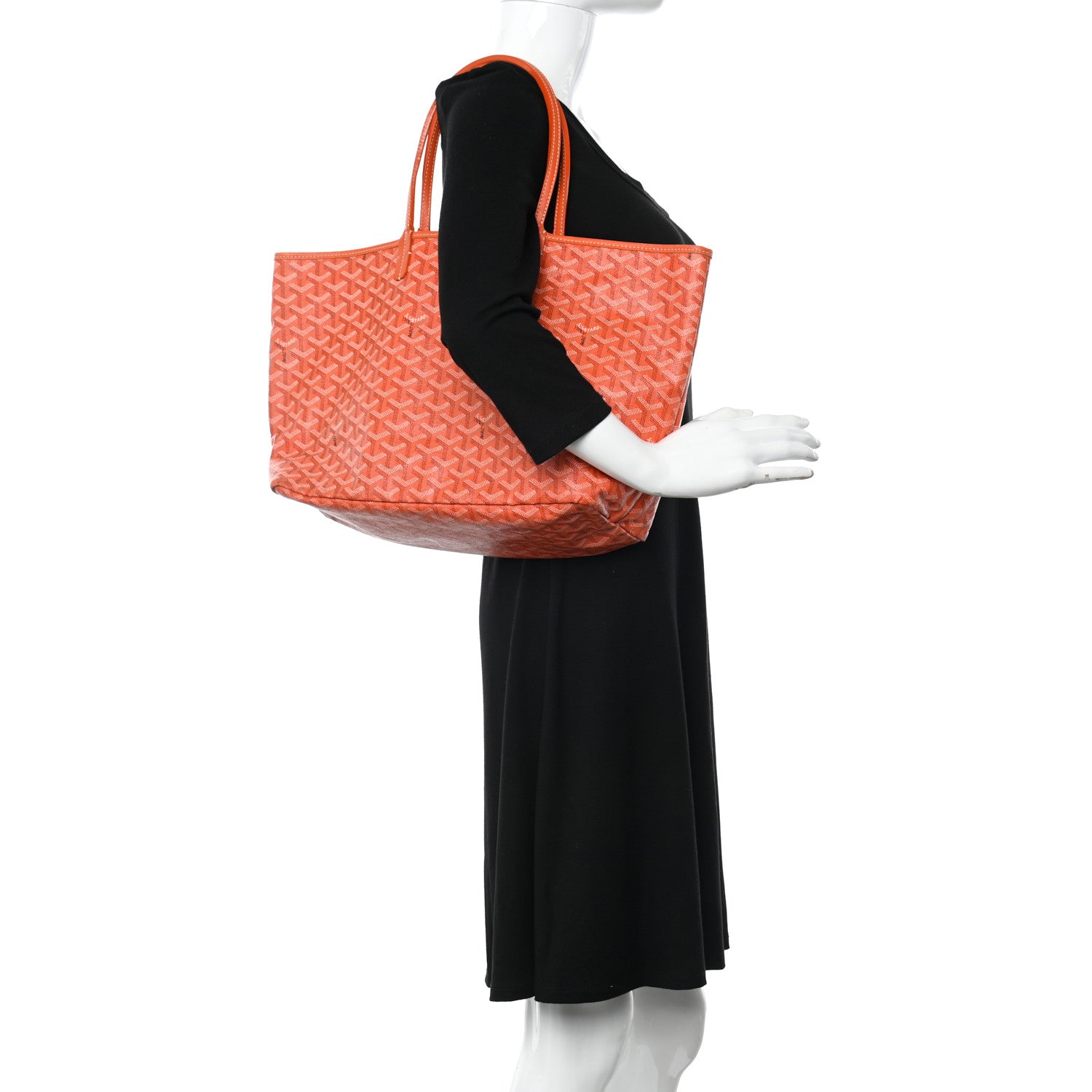 Goyard Goyardine Saint Louis PM Orange 3 of 10
