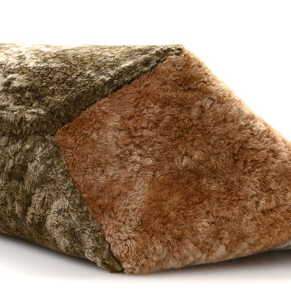 Loewe Shearling Large Puzzle Fold Tote Multicolor 10 of 10