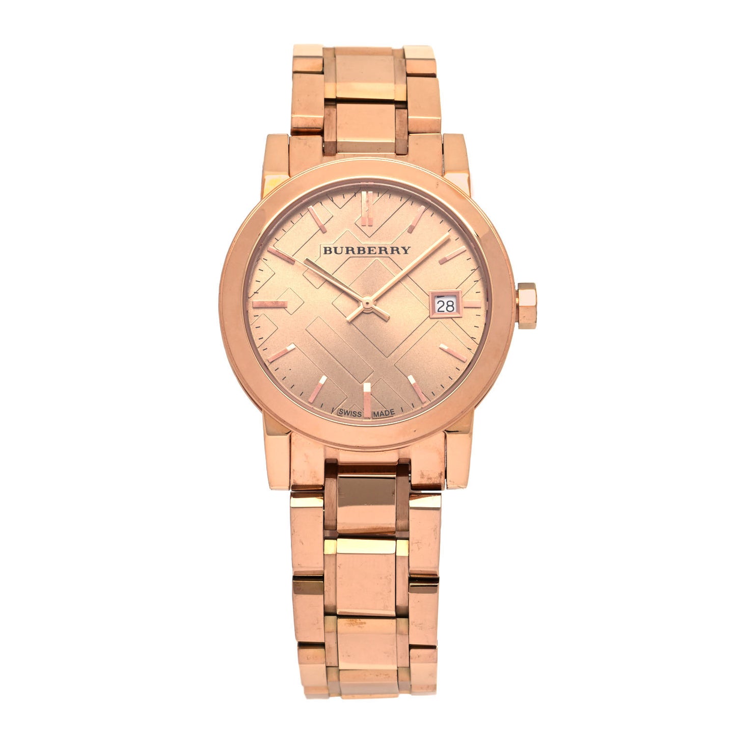 Stainless Steel 34mm The City Quartz Watch Rose BU9135