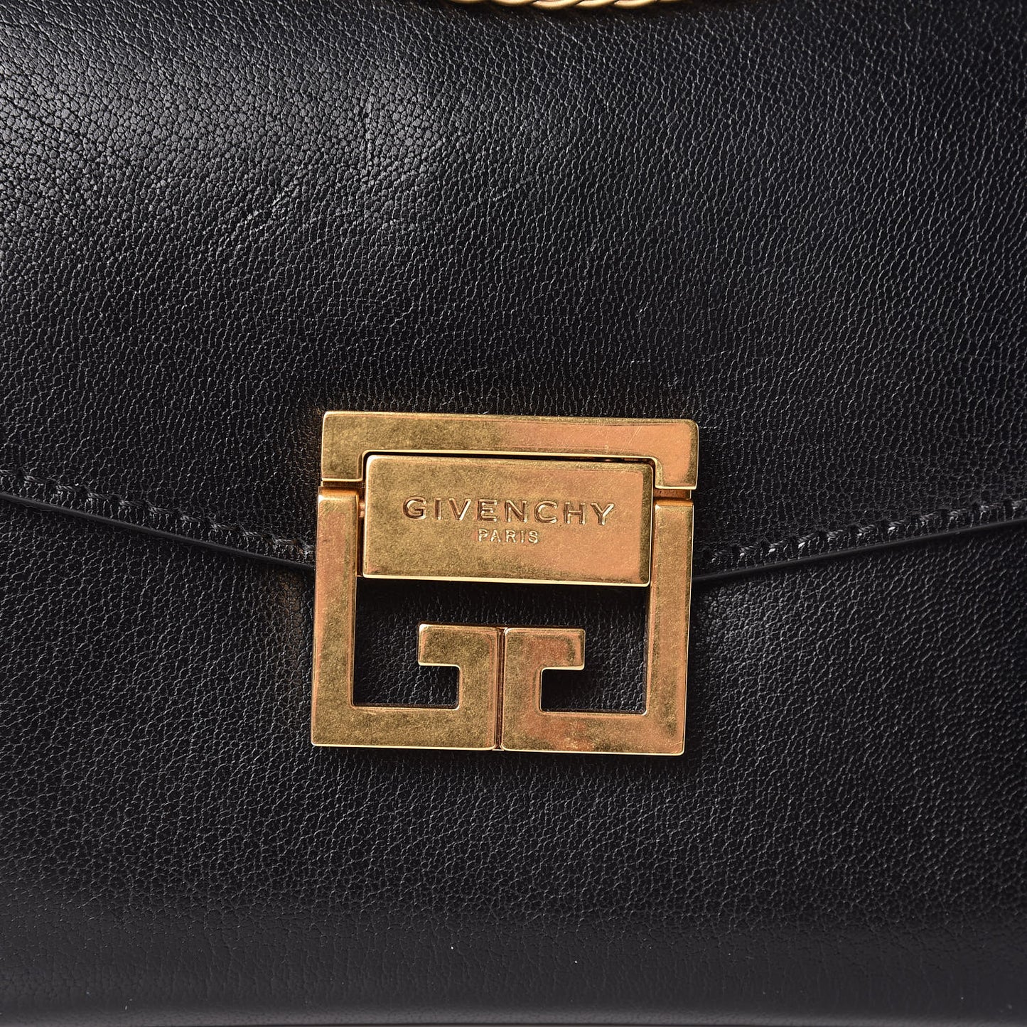 Goatskin Suede Small GV3 Shoulder Bag Black