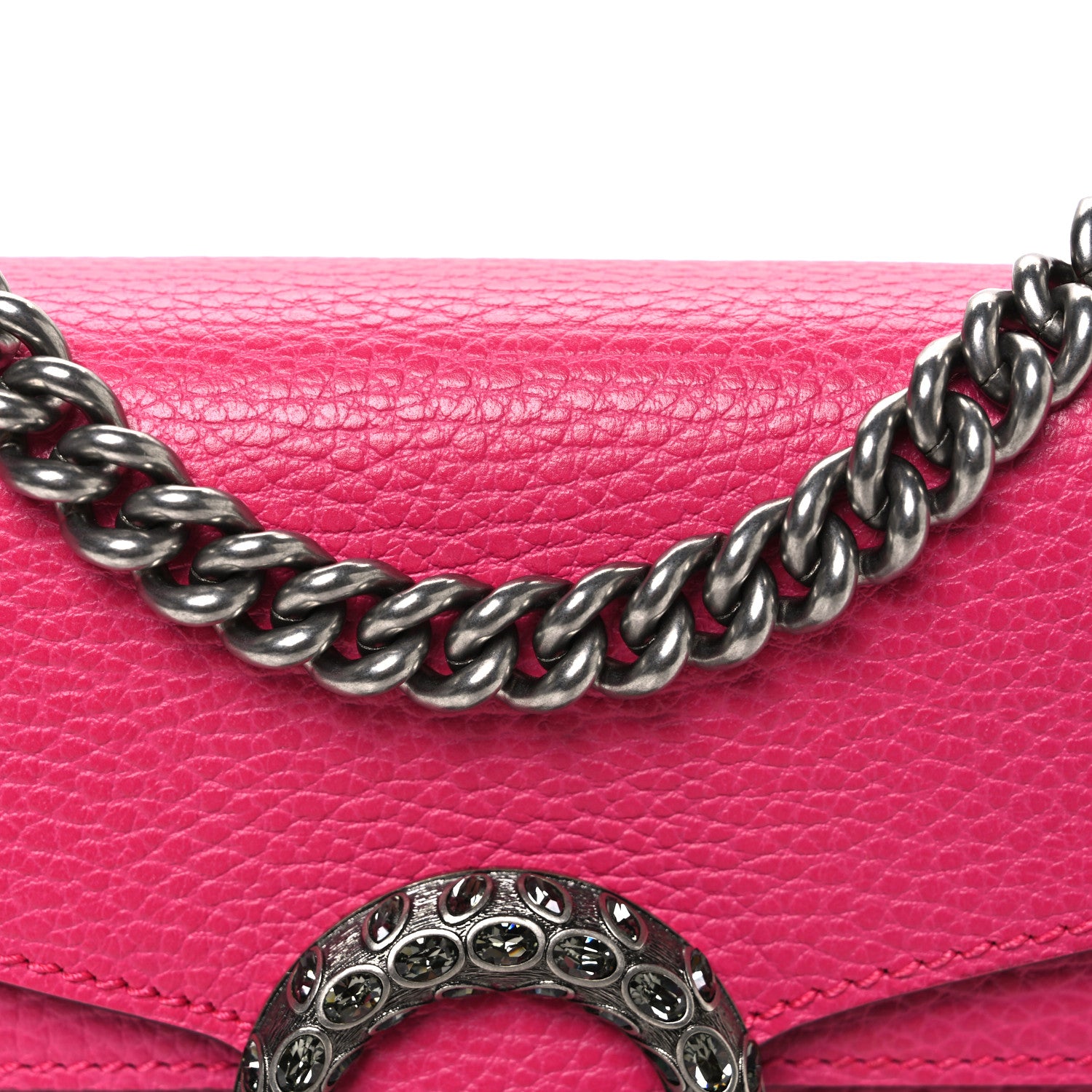 Gucci Calfskin Mini Dionysus Shoulder Bag Box Pink 8 of 10