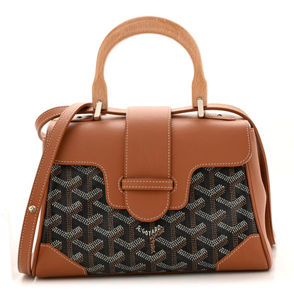 Goyard Goyardine Mini Saigon Black Gold 1 of 11