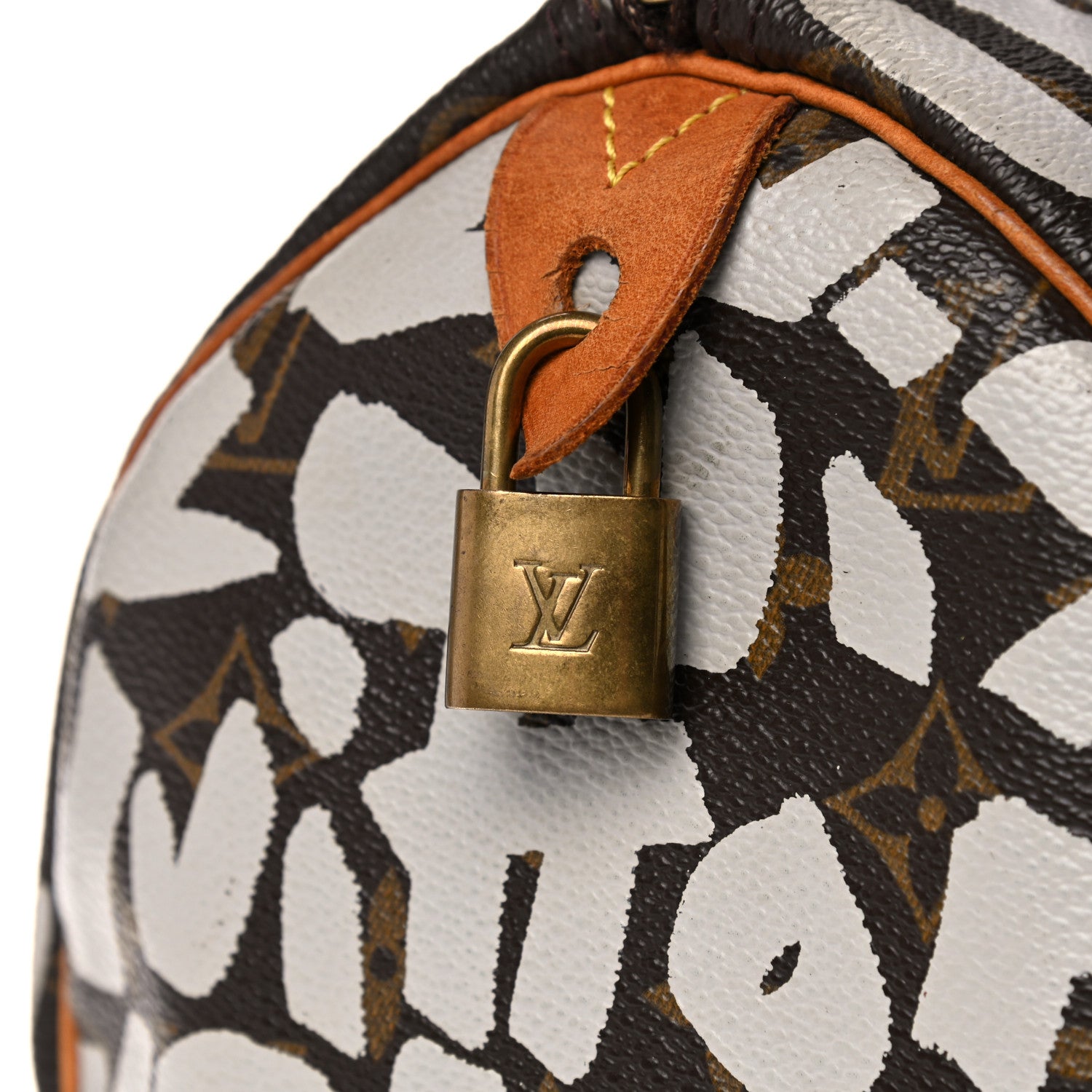 Louis Vuitton Monogram Graffiti Speedy 30 Silver 28 of 29