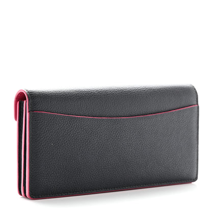 Louis Vuitton Veau Cachemire Dauphine Wallet Cobalt Fuchsia 3 of 20
