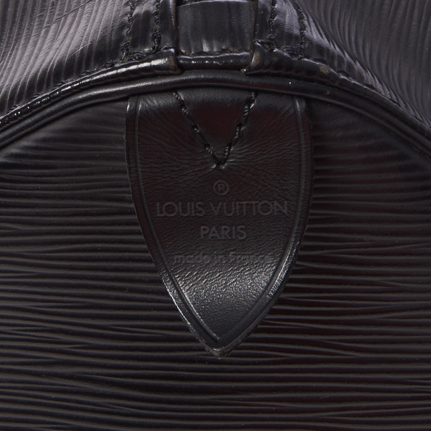 Louis Vuitton Epi Keepall 45 Black 8 of 10