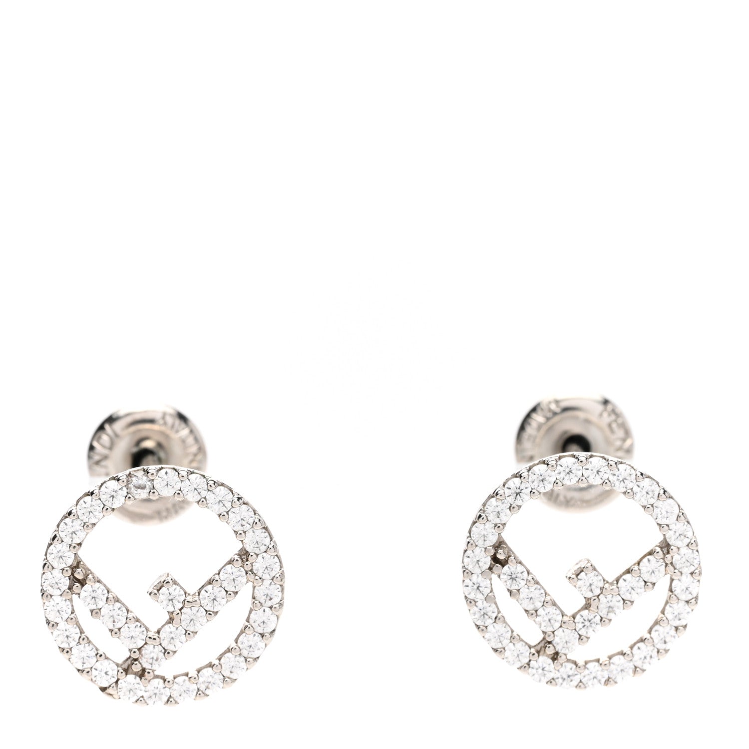 Fendi F is Fendi Earrings Silver 1 of 5