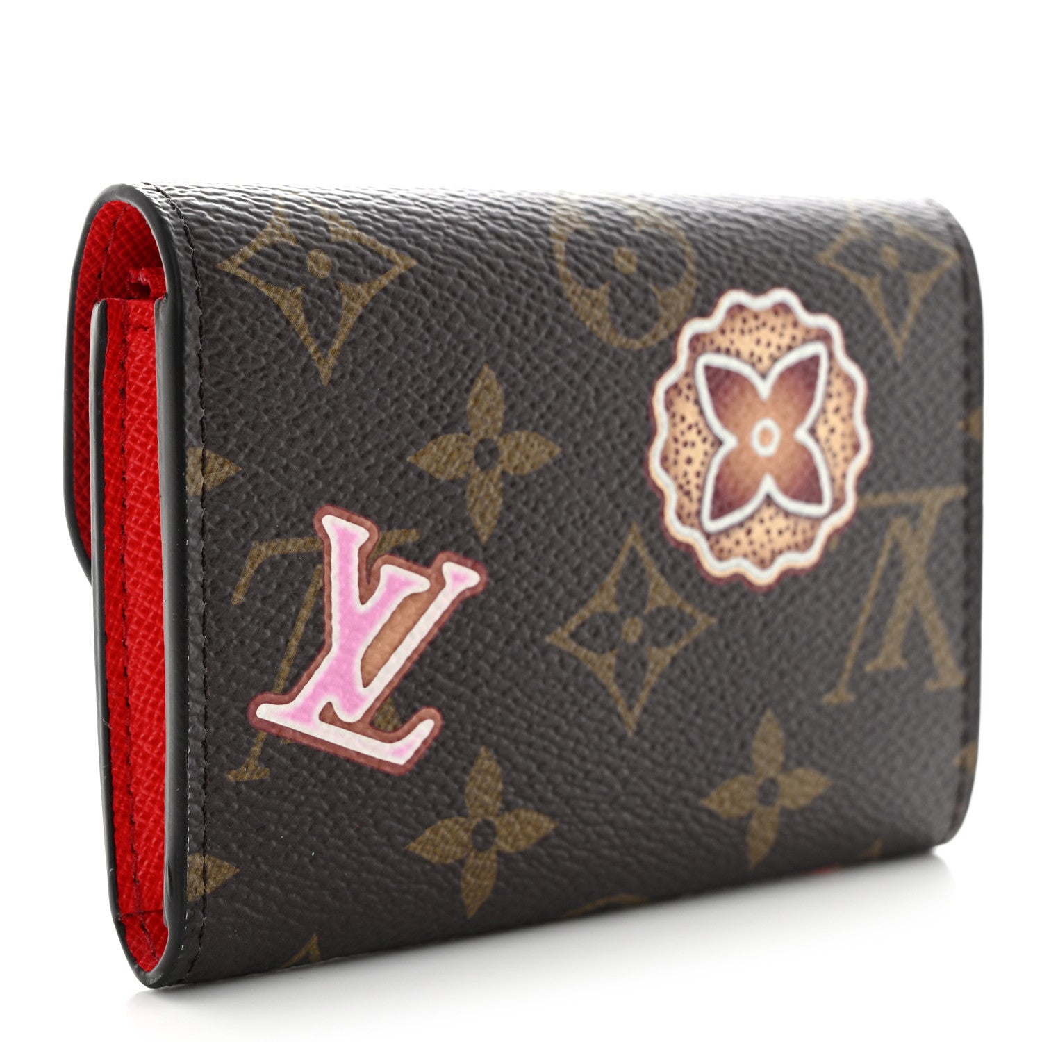 Louis Vuitton Monogram 2024 Christmas Animation Candy Factory Rosalie Coin Purse Candy Red 3 of 10