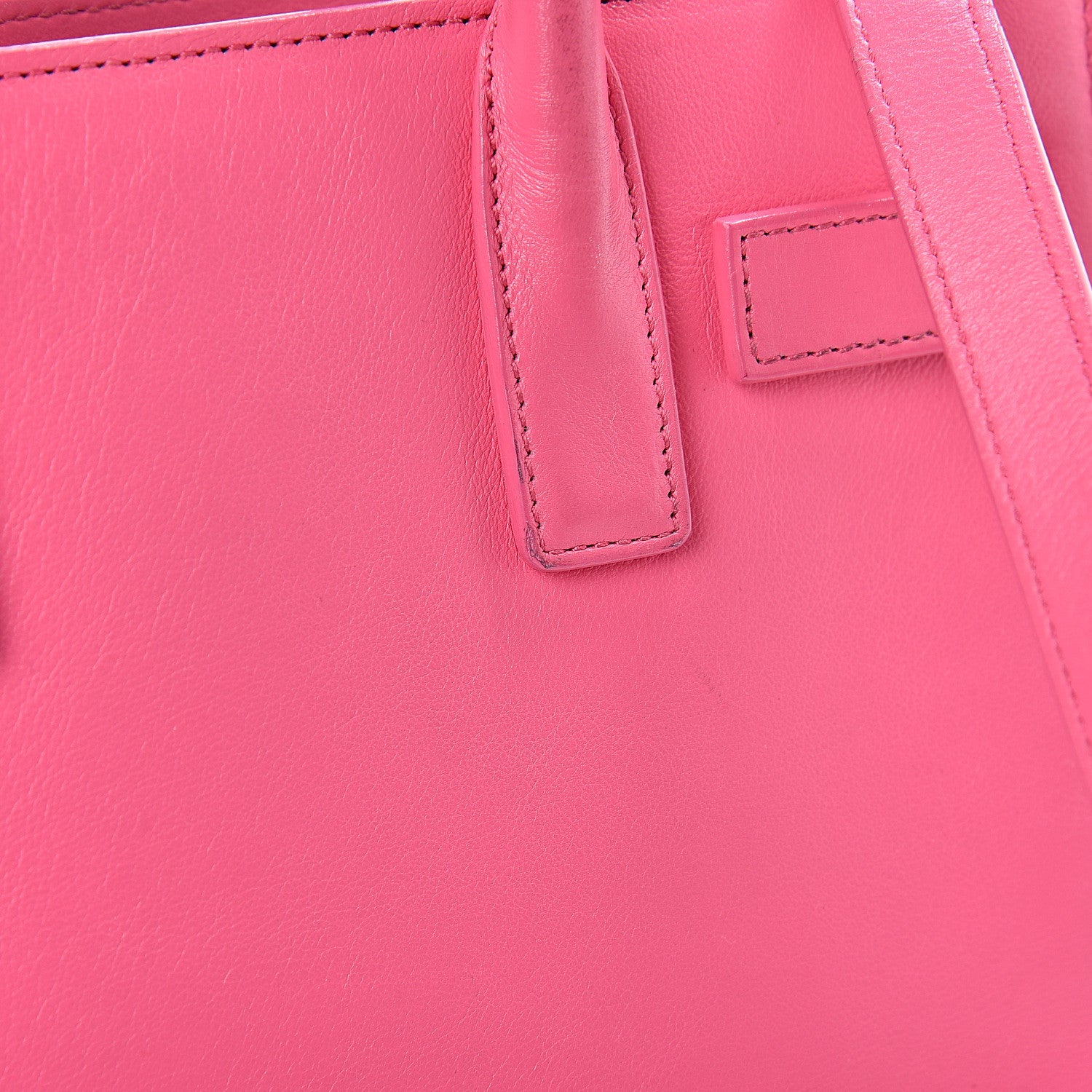 Saint Laurent Calfskin Nano Sac De Jour Rose Clair 25 of 26