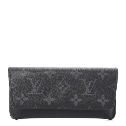Louis Vuitton Monogram Eclipse Woody Sunglass Case 1 of 8