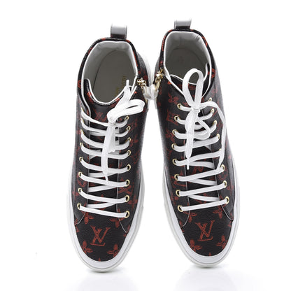 Louis Vuitton Catogram Stellar Sneaker Boots 42 Marron 5 of 10
