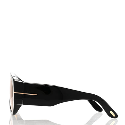 Tom Ford Acetate Bronson Sunglasses TF1044 Black 3 of 8