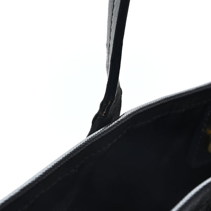 Prada Tessuto Nylon Saffiano Shopping Tote Black 11 of 11