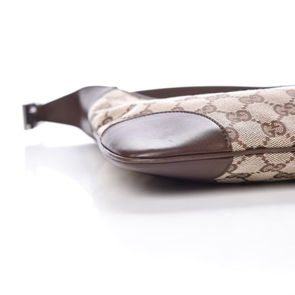 Gucci Monogram Small Jackie O Hobo Brown 8 of 10