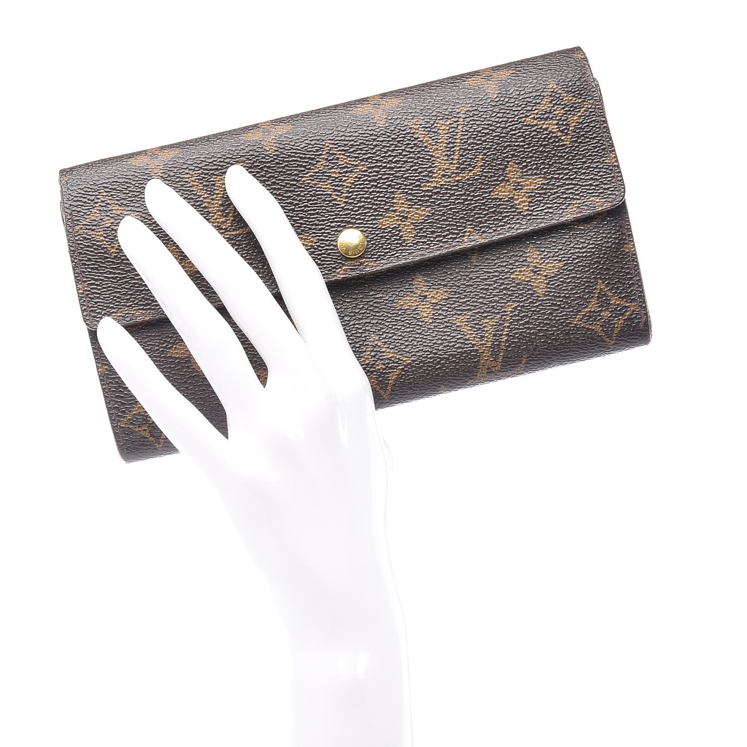 Louis Vuitton Monogram Sarah Wallet 2 of 18