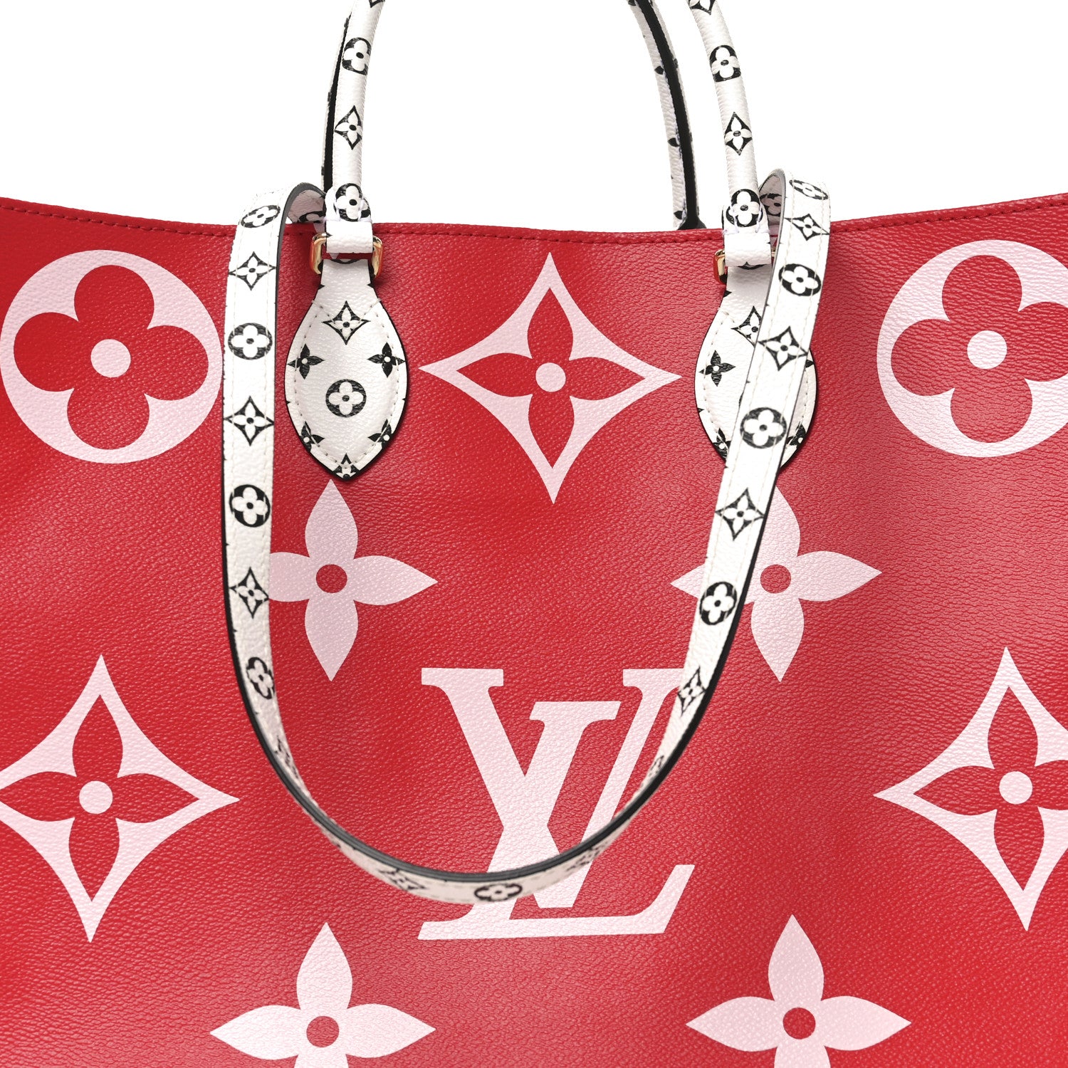 Louis Vuitton Monogram Giant Onthego GM Rouge Rose 1826146