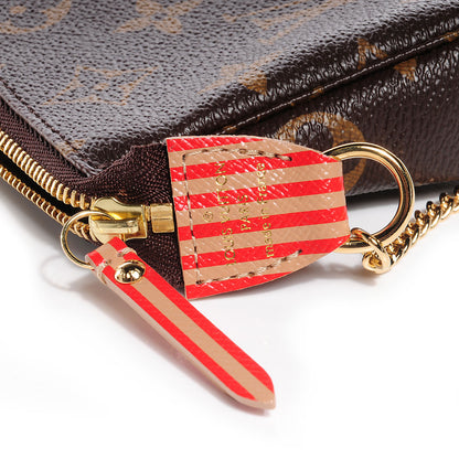 Louis Vuitton Monogram Trunks and Locks Mini Pochette Accessories 6 of 8