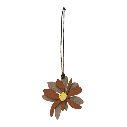 Hermes Togo Petit H Bag Flower Charm 1 of 3