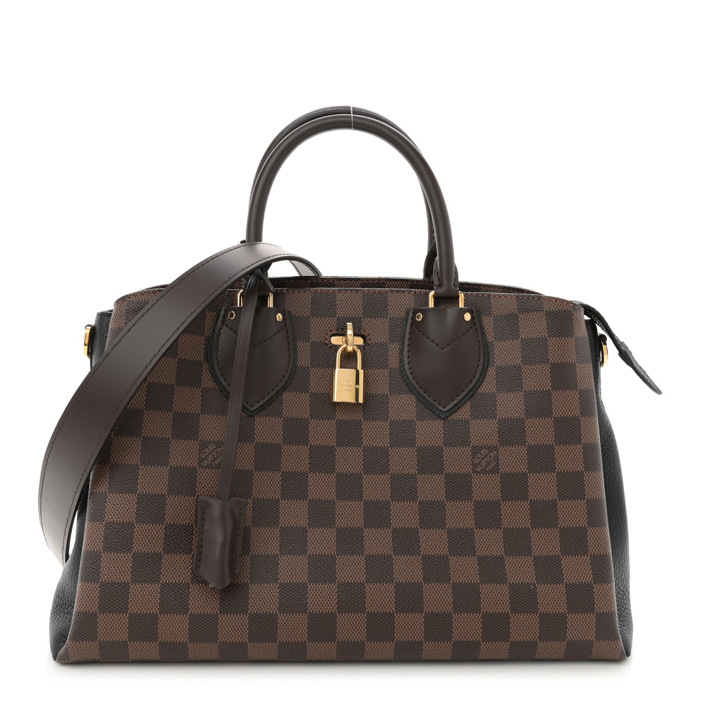 Cuir Taurillon Damier Ebene Normandy Black