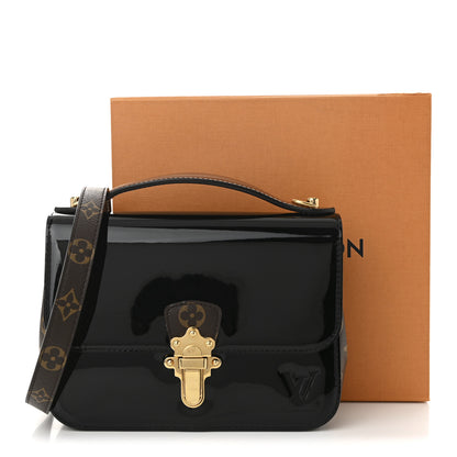 Louis Vuitton Patent Calfskin Monogram Cherrywood BB Black 11 of 11