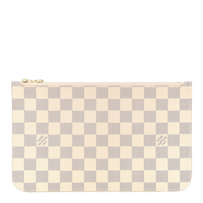 Louis Vuitton Damier Azur Neverfull MM GM Pochette 1 of 9