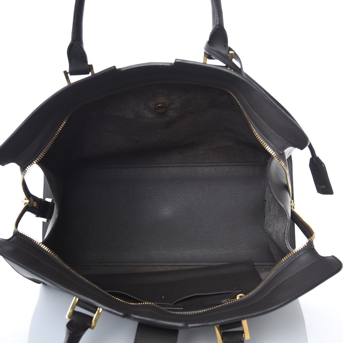 Calfskin Medium Monogram Cabas Grey