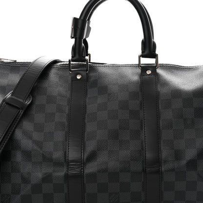 Louis Vuitton Damier Graphite Keepall Bandouliere 45 7 of 12