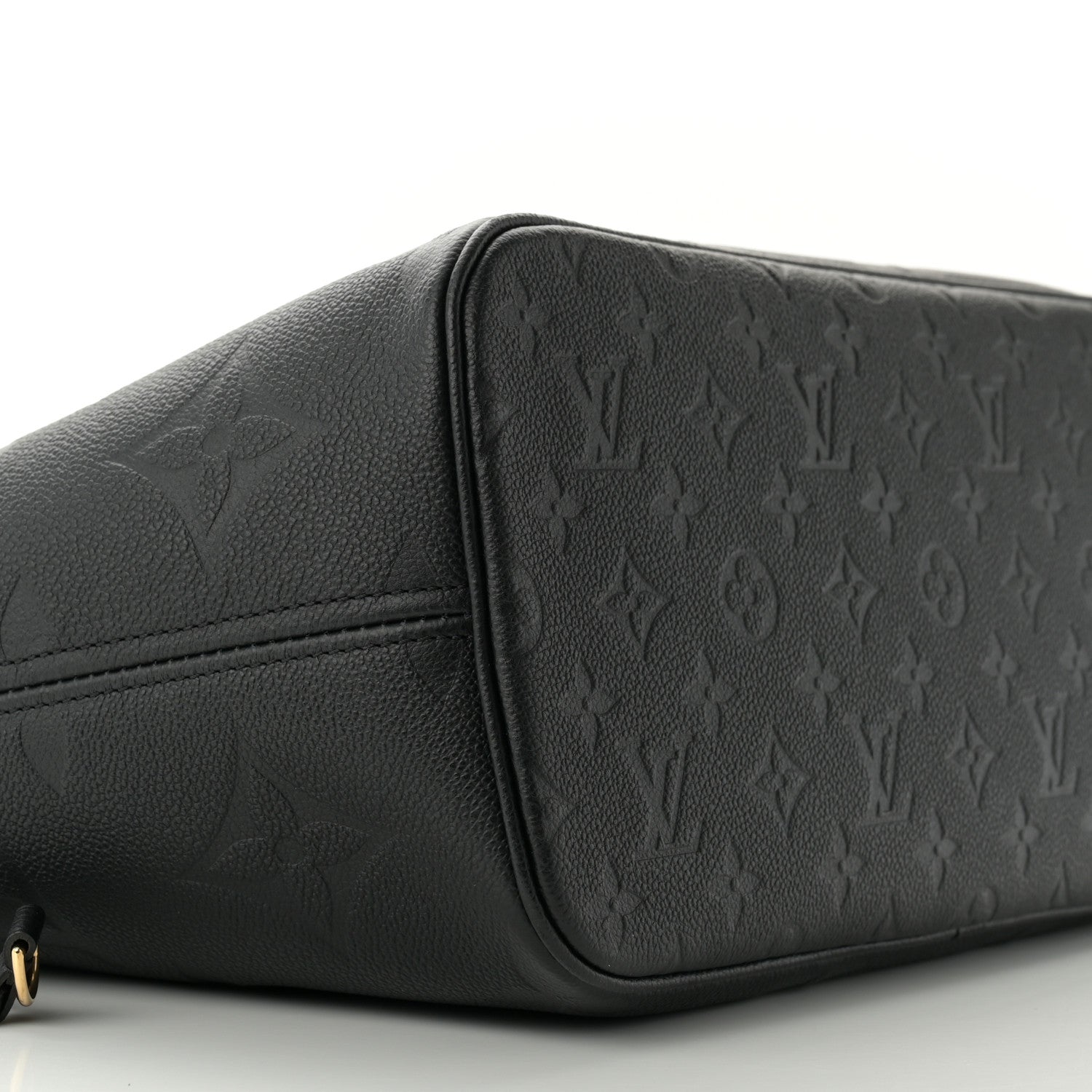Louis Vuitton Empreinte Monogram Giant Neverfull MM Black 9 of 10