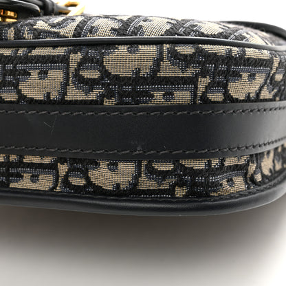 Christian Dior CHRISTIAN DIOR Oblique Medium Bobby Flap Blue 10 of 12