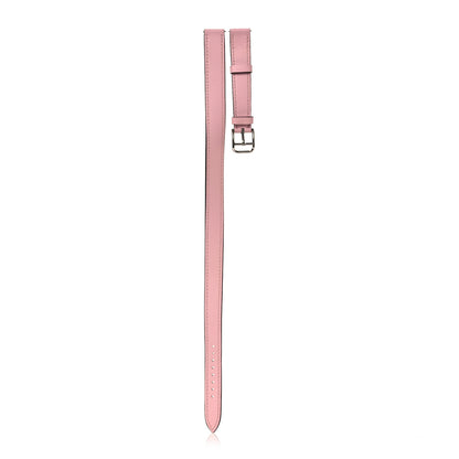 Hermes Swift Mini Heure H Double Tour Watch Strap Rose Sakura 1 of 8