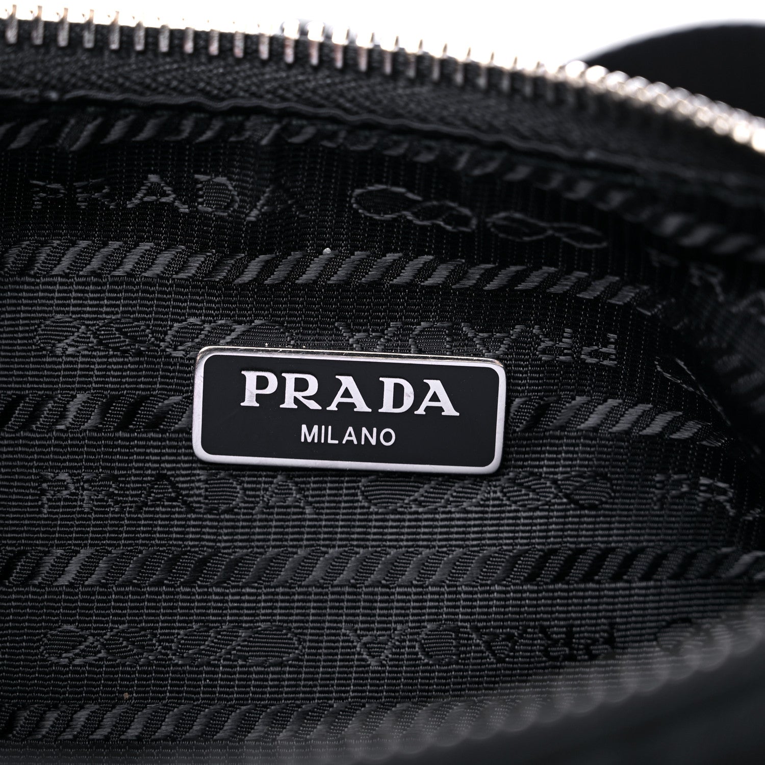 Prada Nylon Re-Edition 2005 Shoulder Bag Black 6 of 9