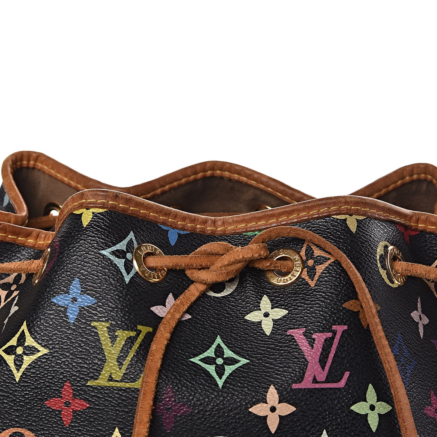 Monogram Multicolor Petit Noe Black