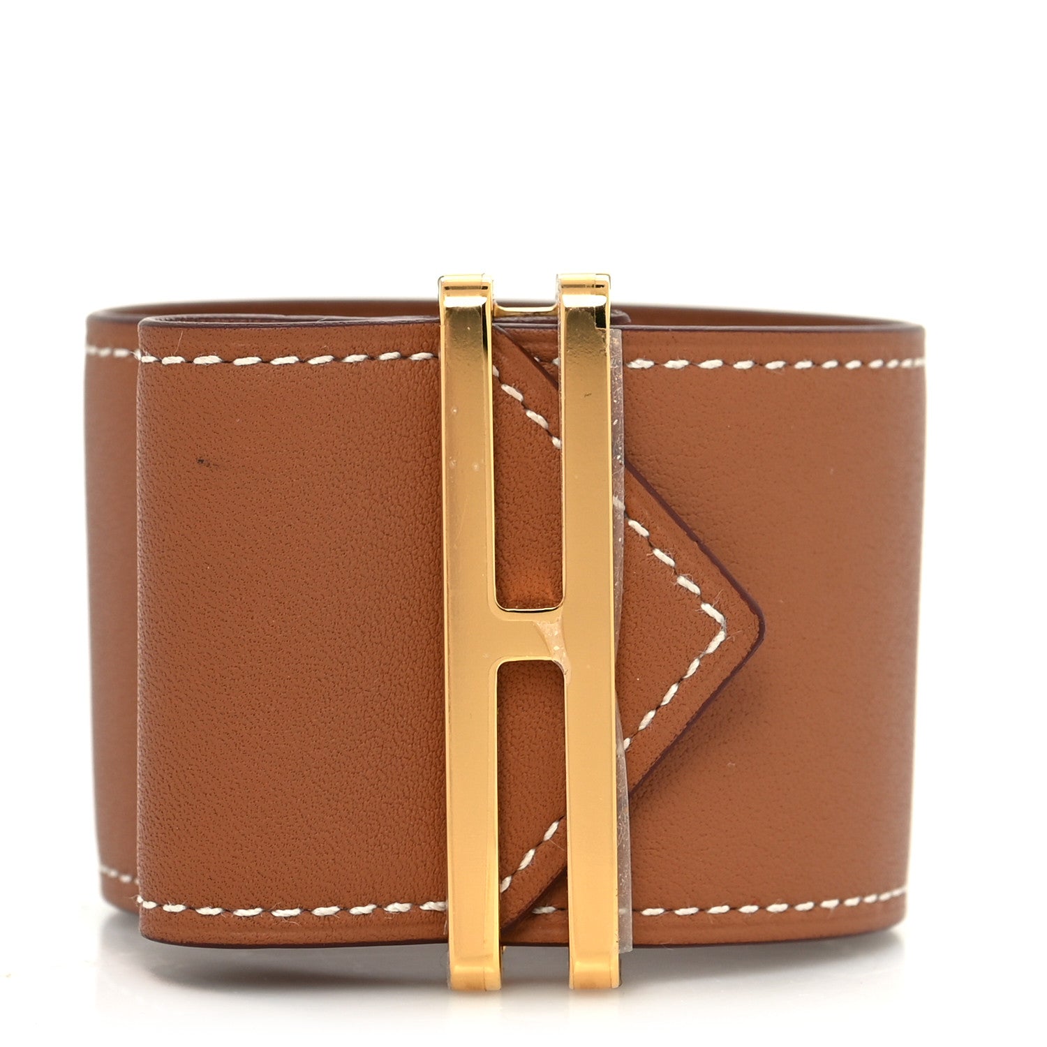 Hermes Swift Elan Bracelet T2 Gold 1 of 7