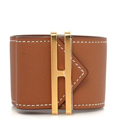 Hermes Swift Elan Bracelet T2 Gold 1 of 7