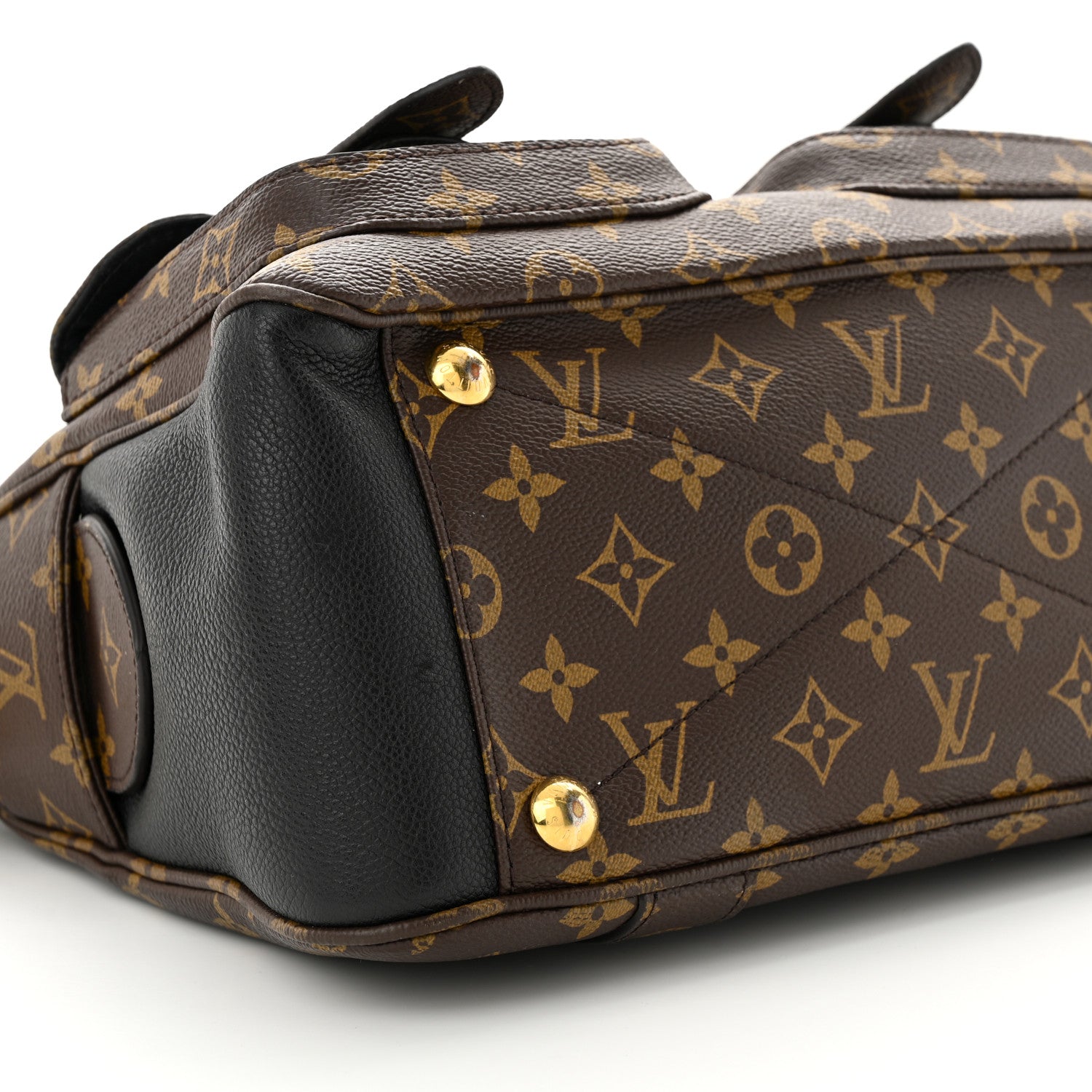 Louis Vuitton LOUIS VUITTON Monogram Manhattan NM Black 9 of 16