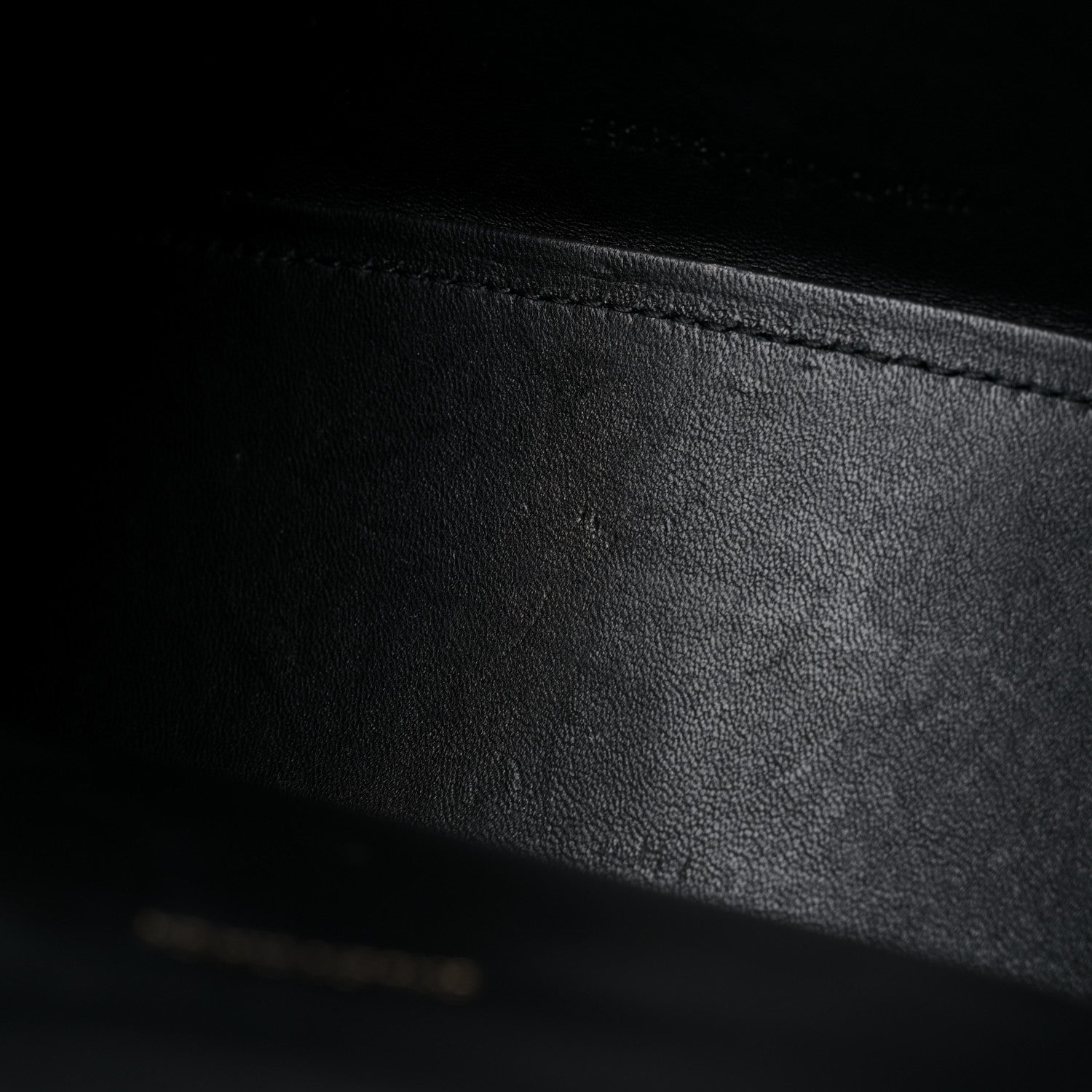 Balenciaga Shiny Box Calfskin Hourglass Top Handle Bag XS Black 11 of 12