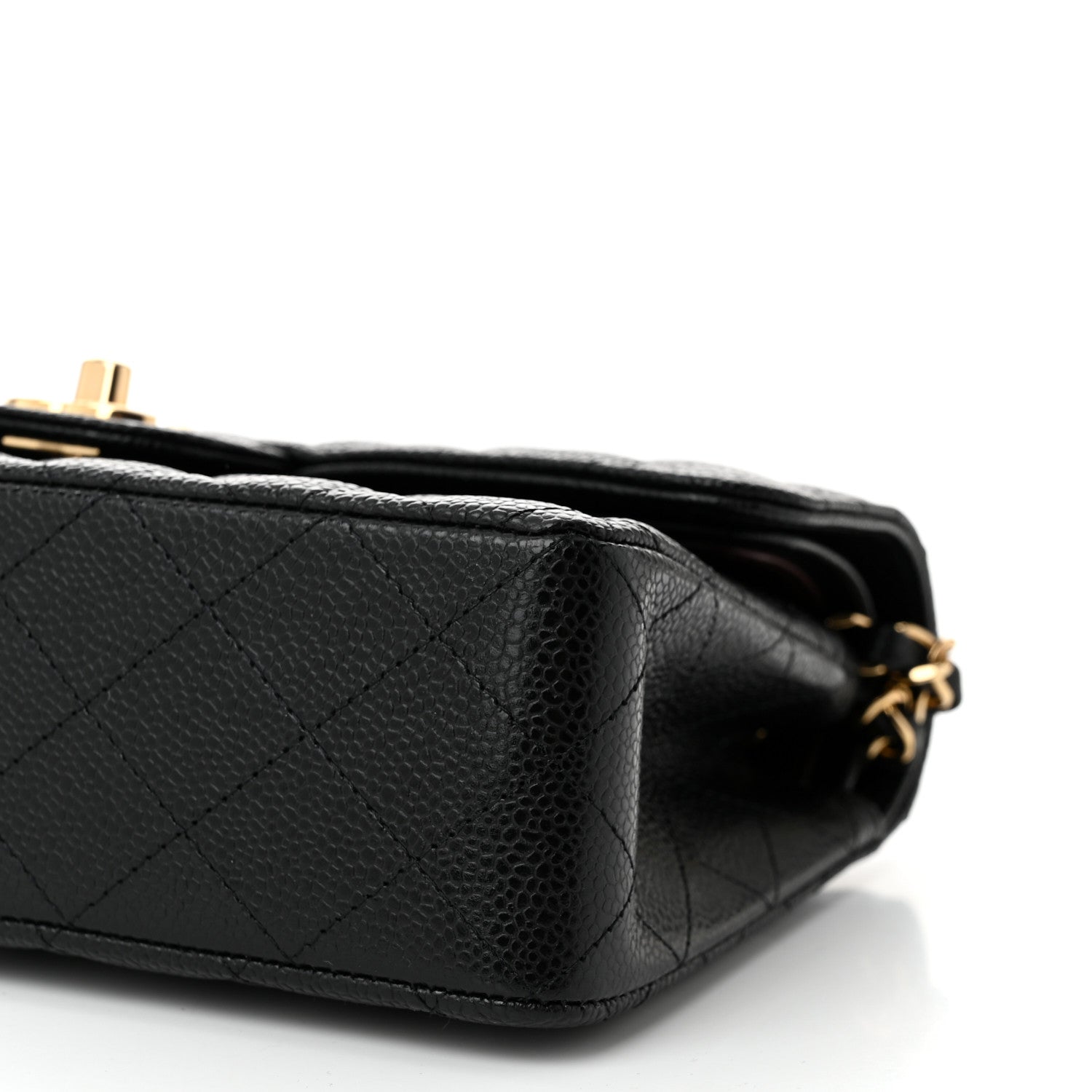 Chanel Caviar Quilted Small Double Flap Black 10 of 11