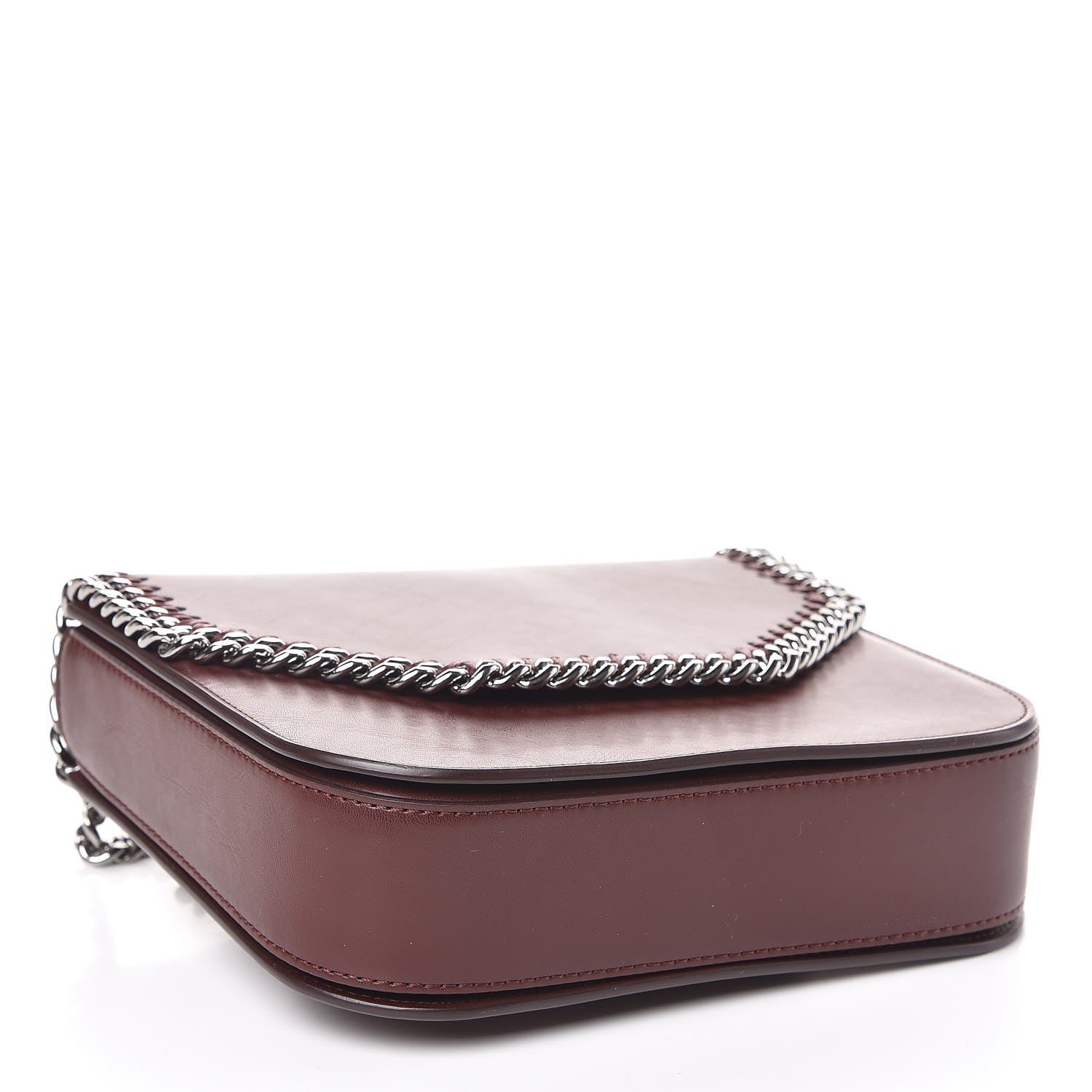 Stella McCartney Eco Alter Nappa Medium Falabella Box Shoulder Bag Bordeaux 4 of 7