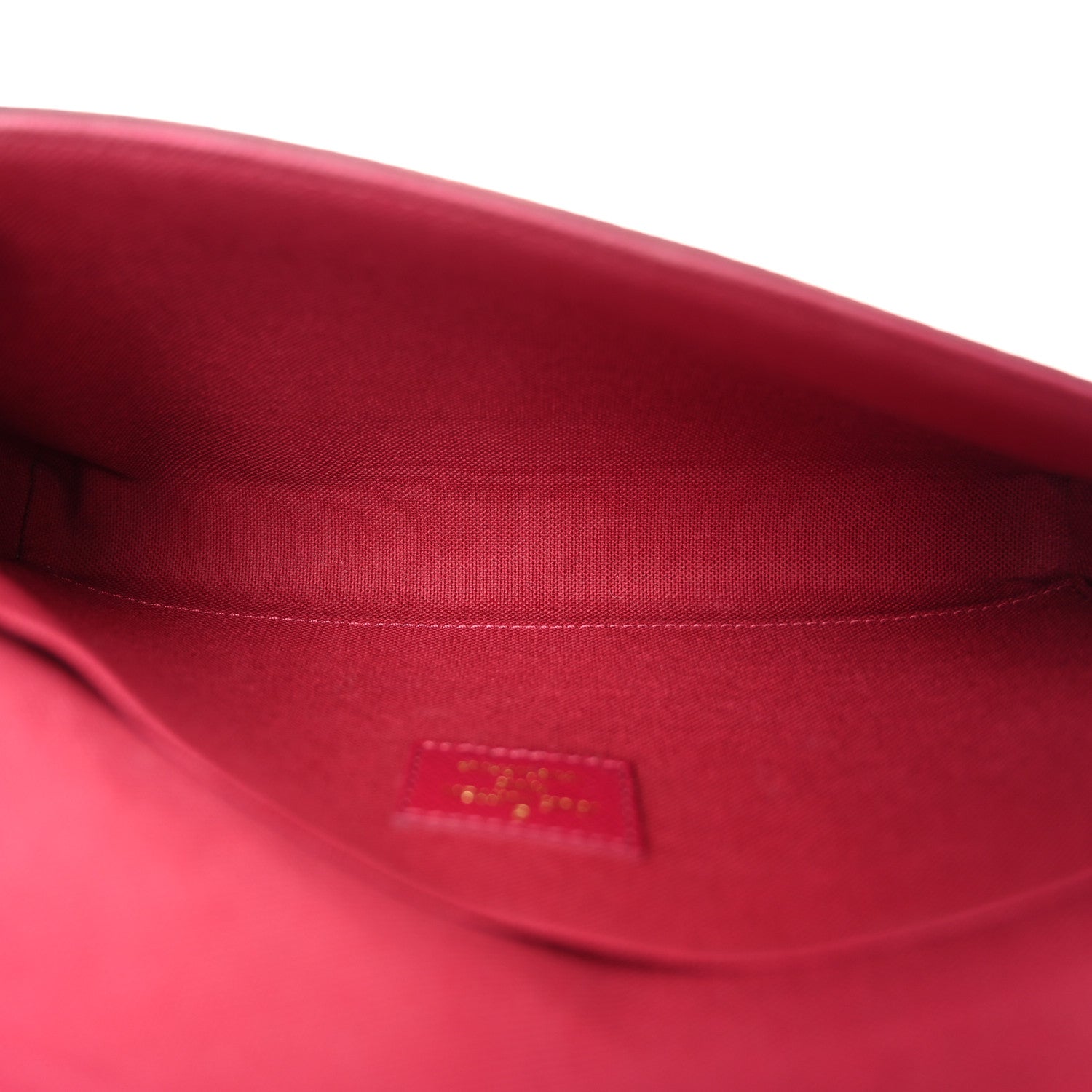Louis Vuitton Monogram Pochette Felicie Chain Wallet Fuchsia 6 of 11