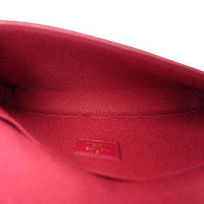 Louis Vuitton Monogram Pochette Felicie Chain Wallet Fuchsia 6 of 11