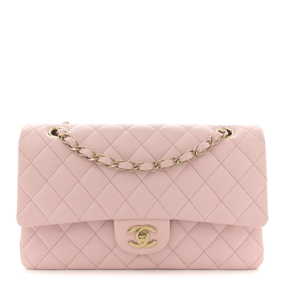 Chanel Caviar Quilted Medium Double Flap Light Pink 1 of 13