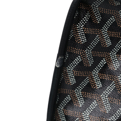 Goyard Goyardine Saint Leger Soft Briefcase Backpack Black 7 of 9