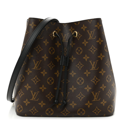 Louis Vuitton Monogram Neonoe MM Black 1 of 11