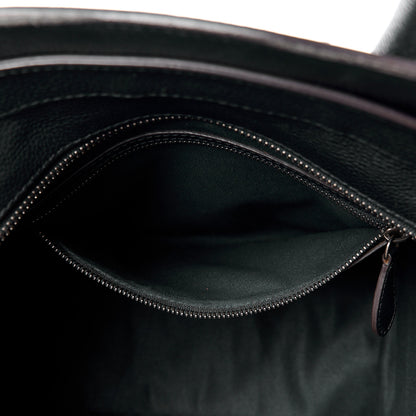Celine Drummed Calfskin Mini Luggage Black 6 of 13
