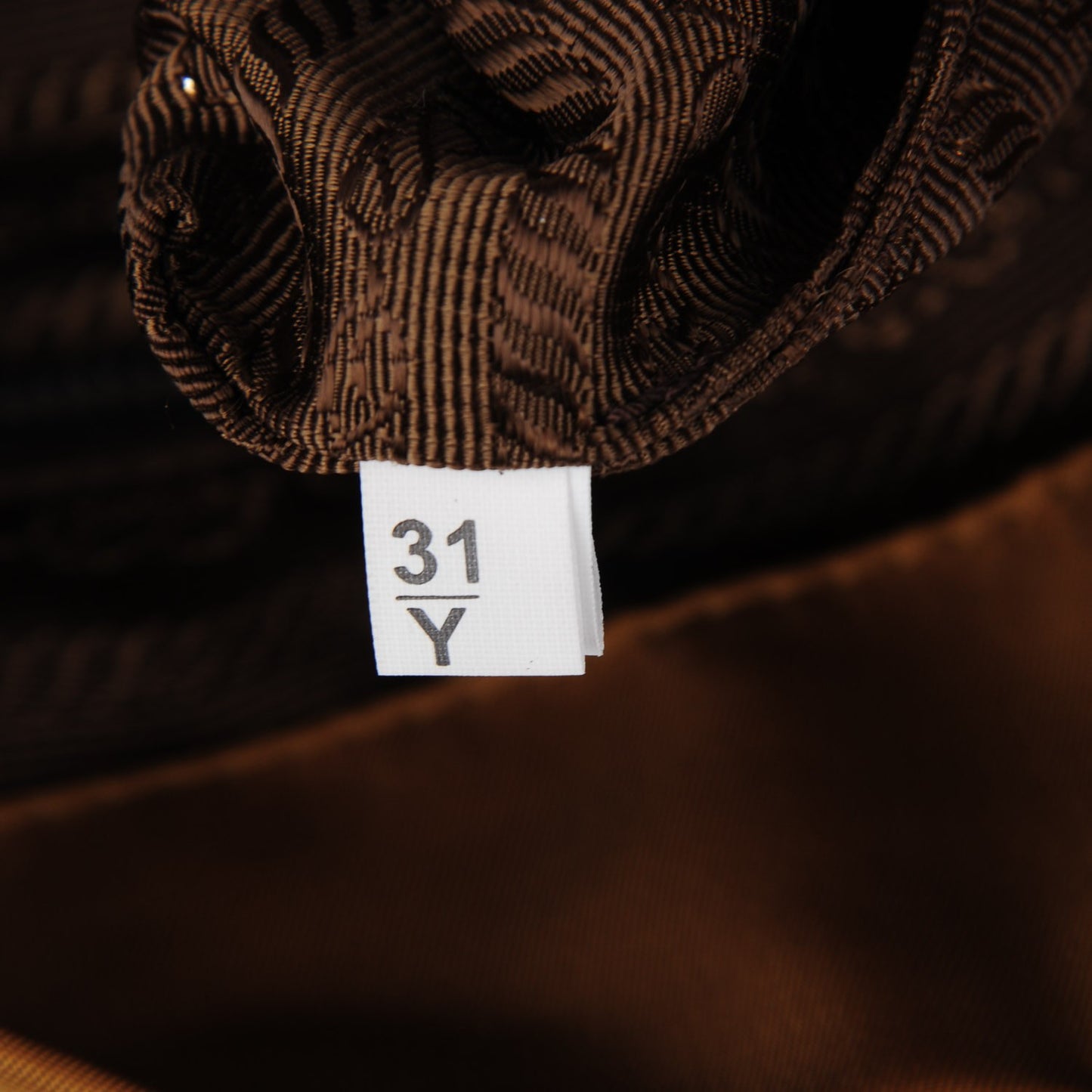 Vela Nylon Saffiano Backpack Tobacco