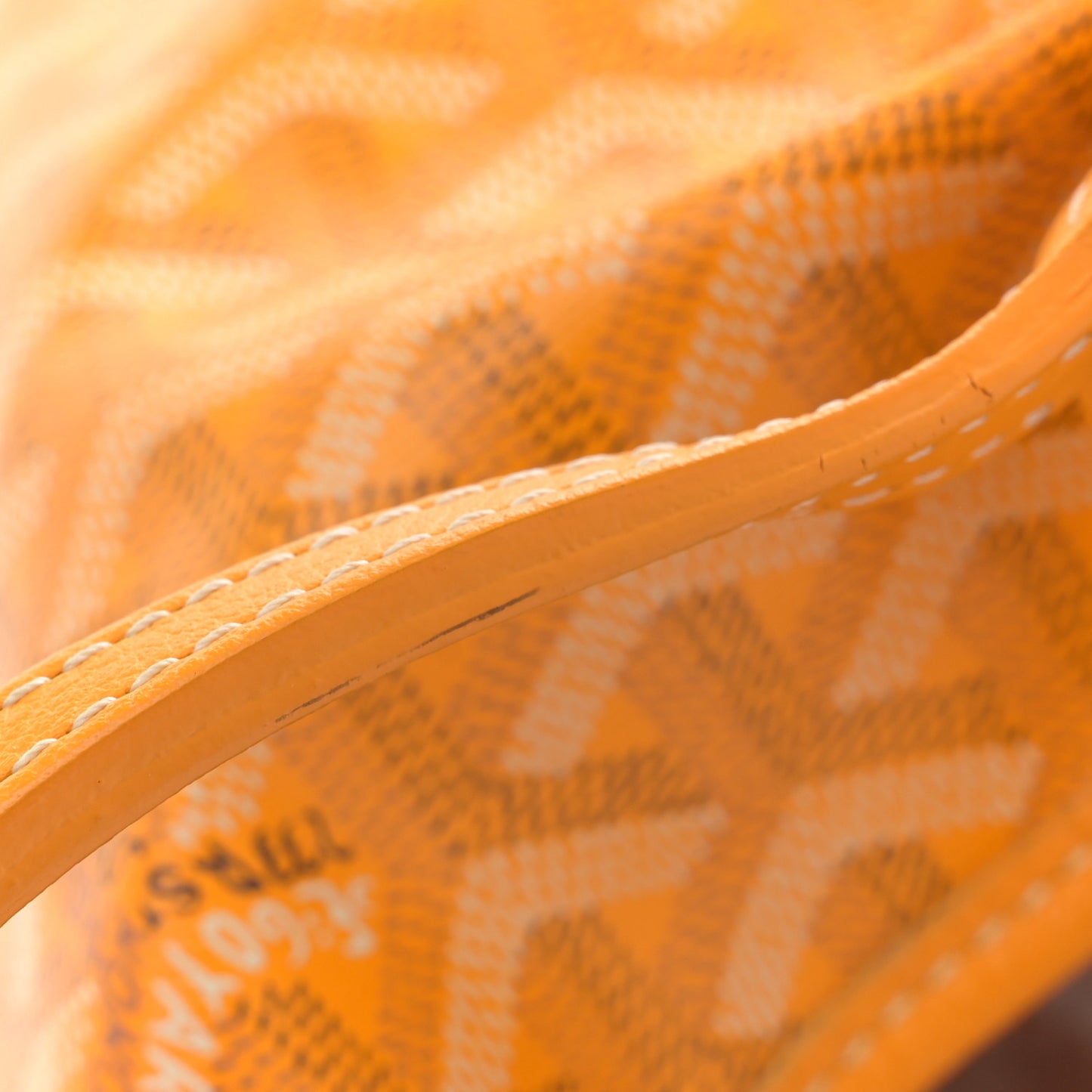 Goyardine Saint Louis PM Yellow