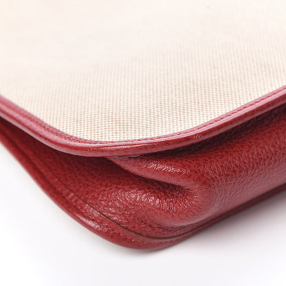 Hermes Toile Ardennes Vespa PM Rouge Vif 12 of 17