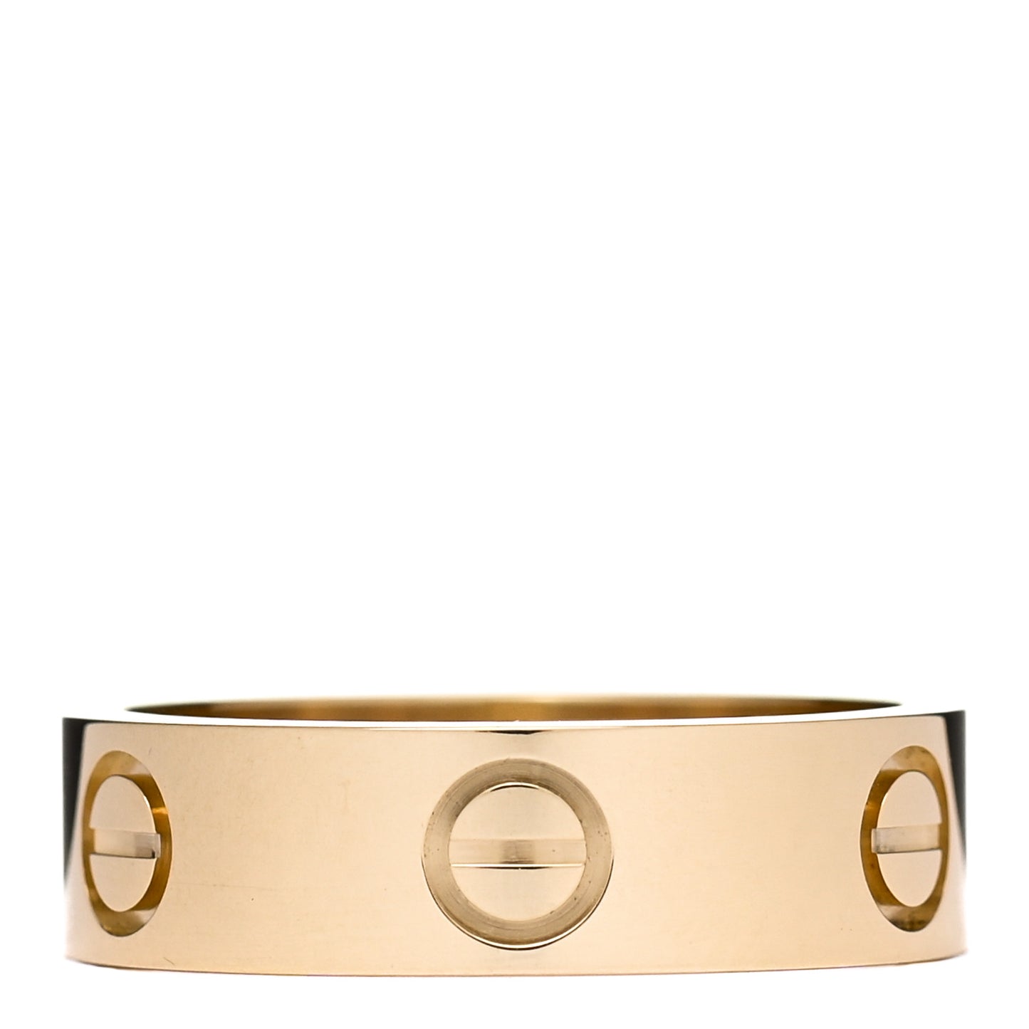 18K Yellow Gold 5.5mm LOVE Ring 54 7
