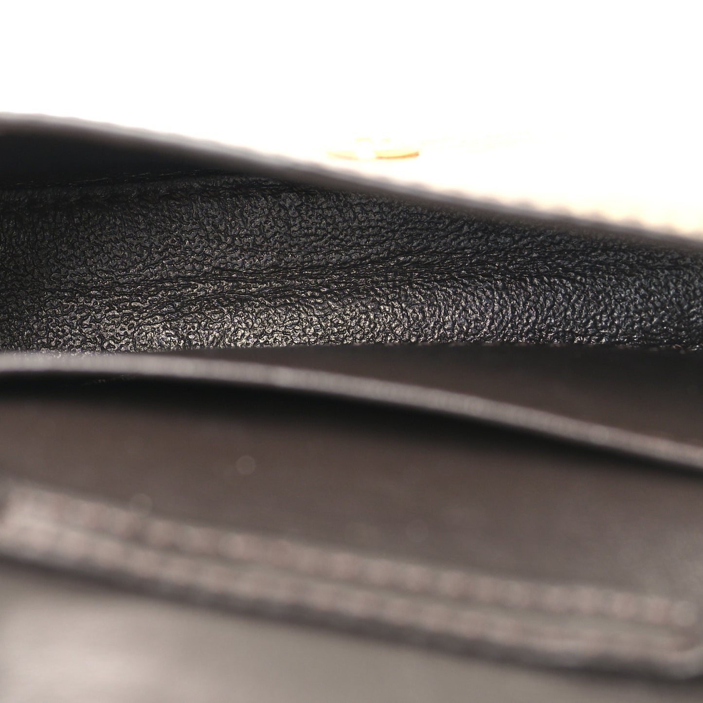 Glazed Fabric FF 1974 Nano Baguette Charm Mogano Panna