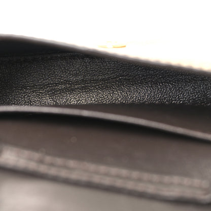 Fendi Glazed Fabric FF 1974 Nano Baguette Charm Mogano Panna 5 of 11
